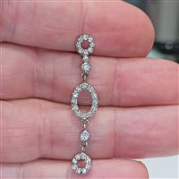 Orecchini Vidali Gioielli Donna Pendenti in Argento ORAR-116-34 - ORAR-116-34